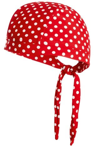 Playshoes Unisex Kinder Uv-schutz Kopftuch Bademütze Kopfbedeckung, Punkte, 53 EU