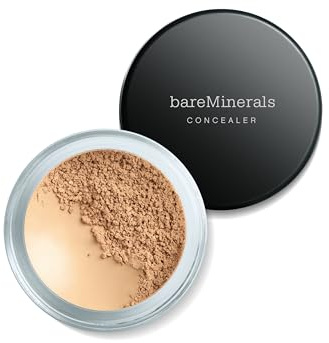 bareMinerals Well Rested Under Eye Brightener SPF 20, Loose Powder for Under Eye Brightening & Dark Circles, Mineral Powder Sunscreen SPF 20, Vegan