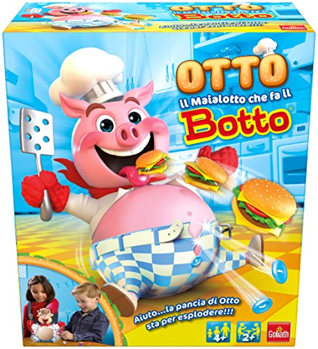 Goliath Otto il Maialotto (Italienische Version), Brettspiel ab 4 Jahren