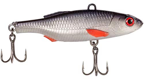 Black Cat BC Vibe Vertikalköder & Spinnköder für Wels, Länge/Gewicht:10cm / 60g, Farbe:Baitfish