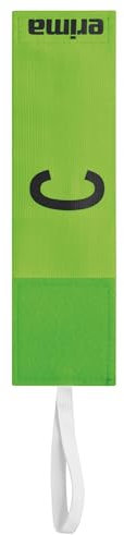 Erima Unisex – Erwachsene Kapitänsbinde mit Klettverschluss (7242509) Green Gecko, 2