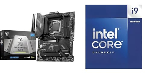 MSI MAG B760 Tomahawk WiFi Mainboard + Intel® Core™ i9-14900K Desktop Processor 24 cores