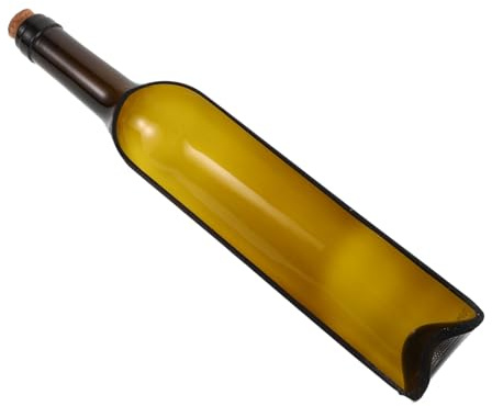 IMIKEYA Vaso Bottiglia Di Vino in Vetro Trasparente Per Centrotavola e Fioriera Succulente, Contenitore Decorativo Multifunzione Per Interni Ed Esterni Portacandele e Ciotola Per Frutta