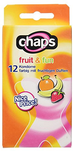 Chaps fruit & fun Kondome, 12 Stück