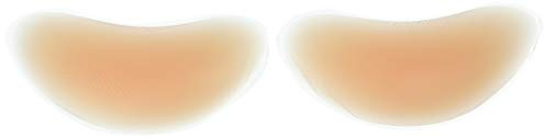 Maidenform Women's Mini Silicone Banana Shape Push Up Pad, Nude, One Size