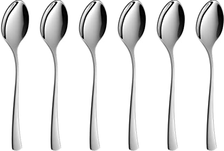 Gerlach Tunea Teelöffel Kaffeelöffel Set Für 6 Personen Spülmaschinenfest Kleine Löffel Dessertbesteck Essbesteck Aus Edelstahl Elegantes Besteck Tafelbesteck Rostfrei 6 Stk
