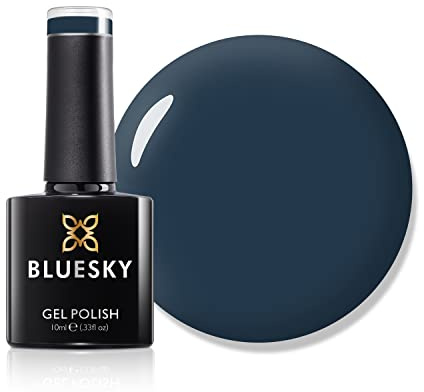 BLUESKY Gel Polish, AW22, Balanced Blue - AW2217, Blue, Navy, Cobalt, Long lasting, Chip Resistant, 10 ml (Requires Drying Under UV LED Lamp)