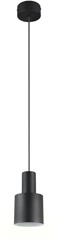 Trio Leuchten Pendelleuchte Agudo 319400132, Metall Schwarz matt, exkl. 1x E27
