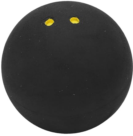 Pallina per racchette, palle da racquetball | Sfera sportiva ad alto rimbalzo 38 mm | Bounce stabile Easy Ball Control per i giocatori di club