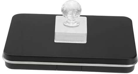 Zerodeko 1 Set Caja Vacía para Sombra de Ojos y Colorete 11X7.4 CM Almacenamiento Magnético sin Olor Estilo Simple para Viaje Sello Incluido
