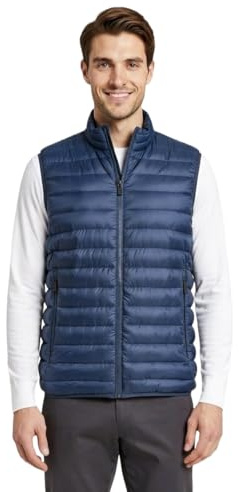 Enrico Coveri Gilet Uomo 100 GRAMMI - Giubbotto Uomo Senza Maniche - PIUMINO SMANICATO 4 STAGIONI - Giacca Senza Maniche Casual (PROXIMA BLUETTE, XXL)