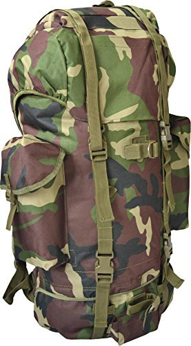 BW-Kampfrucksack, groß, in vielen, 65 Liter Farbe Woodland