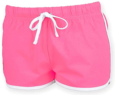 Skinni Fit Dam/Damer Retro Träning/Fitness Sport Shorts