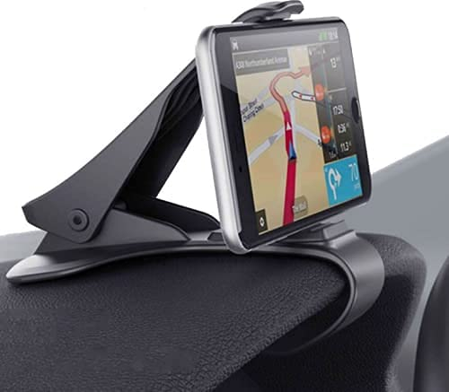 Support pour Tableau de Bord de Voiture avec Pince de Fixation antidérapante et Durable pour téléphone Portable iPhone Samsung 3 à 6,5