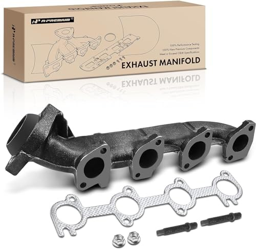 A-Premium Right Side [8Cyl 5.4L] Exhaust Manifold Kit W/Gaskets & Hardware