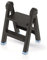 Keden Titan Ladder Folding Step Ladder with 2 Steps Workshop Ladder Maximum Load 150 kg Non-Slip Plastic 47 x 43.5 x 63 cm