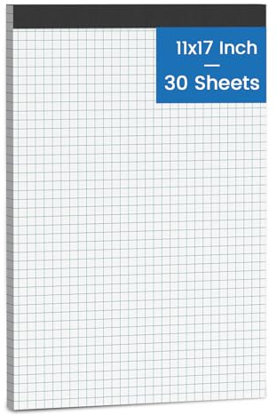 Aidunmis Note Paper 11 x 17‘’, 30 Sheets per Pad