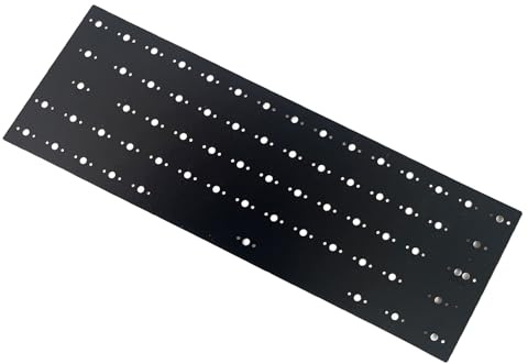 SHOOYIO Almohadilla de espuma amortiguadora de teclados silenciosos, silenciadores negros suaves, de algodón, absorción de sonido para espuma mecánica de amortiguación de sonido