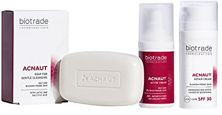 3 Stufen Gegen Akne Mit Zahlreichen Pusteln Und Mitesser Geschenk Hydroaktive Creme