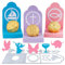 BETESSIN Stanzschablone Taufe Box Tischdeko Stanzform Fisch Candy Box Klein Süßigkeitenbox Stanzen Schachtel Party Dekoration Metall Prägeschablonen Babyparty Kommunion Gastgeschenk