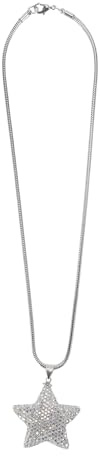 Partuto Pendentif Rétroviseur 1 Pièce Forme Étoile Cristal Artificiel