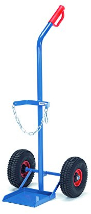 Fetra Transportgeräte mcegb1101 Sackkarre für 1 Flasche A3, 500 mm Breite x 1240 mm Höhe