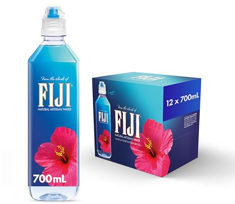 FIJI Water Sport Cap, 700 Ml, Pack Of 12