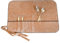 Hagerty Silver Guard Cutlery Roll Bestecktasche für Silber & Versilbertes 48x32 cm, Praktische Silberbesteck-Aufbewahrung mit Anlaufschutz, Besteckhalter für Kaffeelöffel mit 12 Fächern