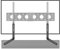 XINLEI Soundbar Halterung für die Montage über oder unter TV, Universal Soundbar TV Halterung Verstellbare für die meisten 23-65 TVs，Wandhalterung Soundbar Montagehalterung, bis zu 10 kg