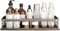 Selbstklebendes Badezimmer-Regal, ohne Bohren, Edelstahl, Duschaufbewahrung für Innendusche, rostfrei, Dusch-Caddy Regal, Organizer (40 cm 1 Etage)