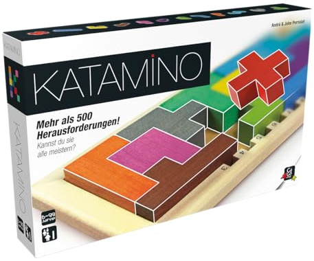 Gigamic, Katamino, familjespel, träspel, 1-2 spelare, från 8 år, 10 minuter, tyska, flerfärgad, färgglad