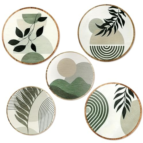 DETENE Decorazioni da Parete Decorazione Murale in Legno Bohemian Minimalista Moderno Arte per Decorazioni Da Casa Parete Agriturismo Soggiorno