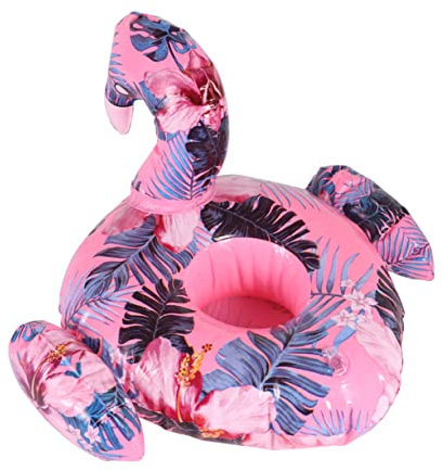 ifundom Montañas Rusas Acuáticas Porta Cerveza Flamingo Tapete para Cerveza De Agua Escenario De Piscina Colores Surtidos