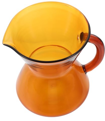 iplusmile Cafetera De Vertido Manual Cafetera De Vidrio Jarra De Leche De Vidrio Para Servir Café Taza Dispensadora De Accesorios Para Té