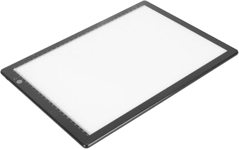 Slide Viewer Light Box, Ultra Slim A4 Size USB Powered Light Pad Scanner with 3 Adjustable Brightness,App Editing,LED Art Tracing Pad for Viewing and Scanning Slides and Negatives