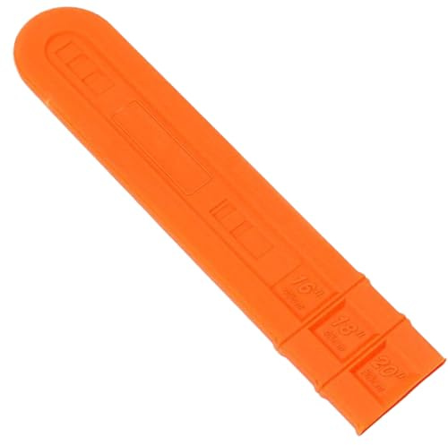 20 couvertures de chaîne de tronçonneuse, fourreau bar portable avec échelle, couvercle protection la plaque guidage pour 16-20 tronçonneuses