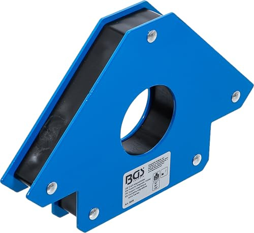 BGS 3009 | Kraft-Magnethalter | 32 kg | mit 8 starken Magnetflächen | Schweißmagnet