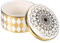 Cabilock Boîte Contenant à Bijoux Coffret à Bijoux En Céramique Porte-bague En Céramique De Rangement Pour Boucles Conteneur De Bijoux Porcelaine Blanche Des Boucles D'oreilles Porte-bijoux