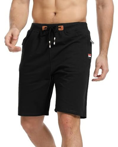 Rayson sommarshorts män elastisk midja sportiga avslappnade arbetsshorts med fickor och dragsko korta