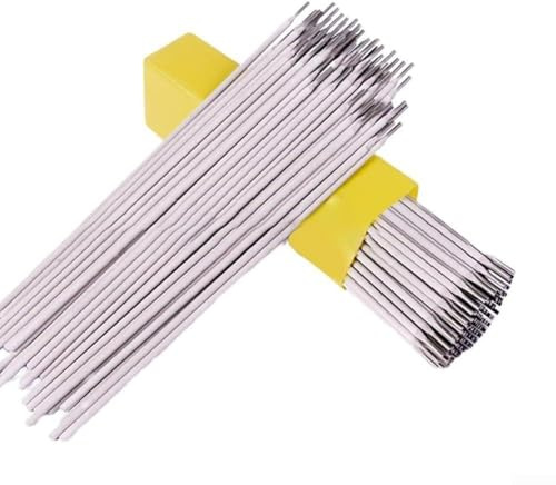 Lot de 50 tiges de soudage de 300 mm de diamètre pour réparation de métaux, électrodes à souder en acier inoxydable J422, point de fusion bas pour machines de soudage AC/DC