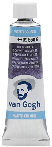 Van Gogh Watercolour Paint, 10ml Tube, Dusk Violet 560