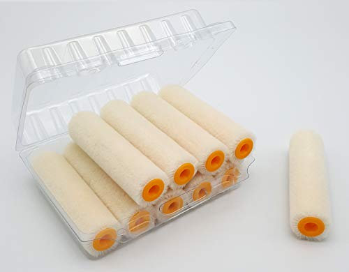 10 Mini recambios. Rodillo VELOUR 5mm. Cono Ø 17mm 10cm