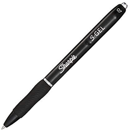 Sharpie 94034 Penna Gel a Scatto, 0.7mm, Nero