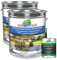 Vernis de protection sol béton, pierre pour Terrasse, façade - Imperméabilisant, Hydrofuge, Anti-tâche - Incolore 10 KG + 2L Diluant