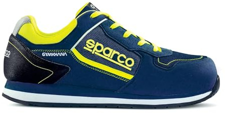 Sparco - Gymkhana Martini - ESD S1PS SR FO HRO - Scarpe Antinfortunistiche Leggere - Metal Free - Suola Antiscivolo - Calzatura di Sicurezza - Stile Sneakers e livrea Ufficiale Martini Racing - 40 EU