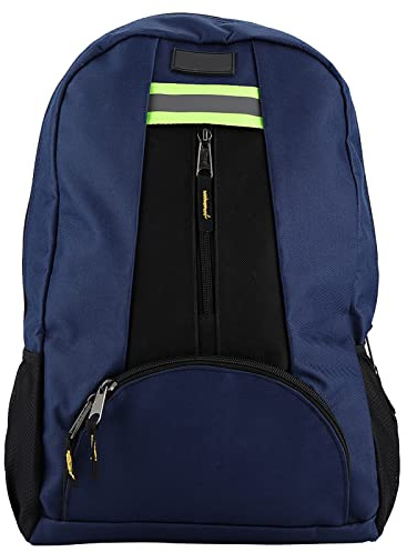 Oxford Werkzeugrucksack mit Großer Kapazität, Wasserdichte PVC beschichtete Elektriker Werkzeugtasche, Werkzeugrucksack für Elektriker, Werkzeugrucksack für Den Bau(BLAU)