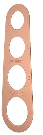 Spaghetti Measuring Tool, Spaghetti Measuring Tools for Portions, Spaghetti Measure Tool, 4 Serving Sizes Measure Spaghetti Tool, Stainless Steel Pasta Portion Control, Gadgets, Spaghetti Ruler, Tool