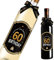 60. Geburtstag Flaschenetikett mit Schleife Schwarzes Gold Lack veredelt 8,5x11,5cm Happy Birthday 60 - Geburtstagsdeko Geburtstagsgeschenk Geschenke für Frauen Männer