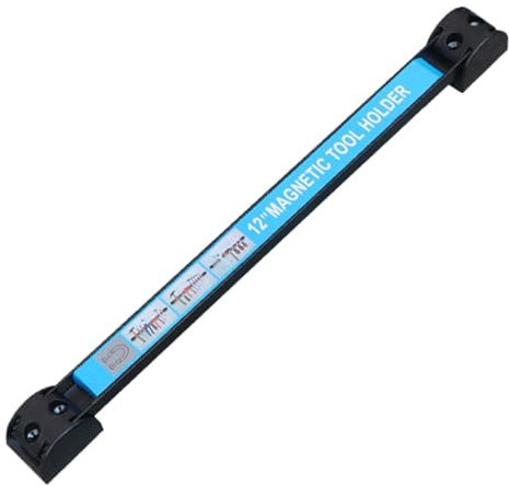 Barra porta attrezzi magnetica – Striscia portautensili magnetica | Organizer magnetico | Barra degli attrezzi magnetica resistente | Striscia magnetica regolabile stabile grande capacità