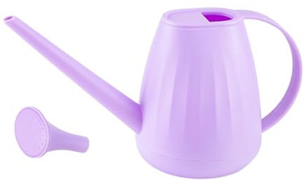Arrosoir de 2 L, Arrosoir Jardin, Arrosoir Plante Interieur,Outils de Jardinage pour Arosoires D'intérieur, Arrosoir Léger avec Bec Long, pour Fleurs de Jardin, Les Plantes Succulentes, Violet